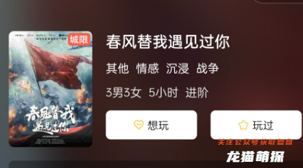 春風替我遇見過你劇本殺